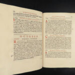 1670 RARE Martyrology of Rothomagi Rouen France Catholic Mass Prayers Martyrs