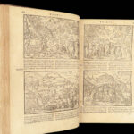 1563 INCREDIBLE Biblia Sacra BIBLE Latin Vulgate 100s WOODCUTS Apocalypse ART