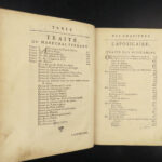 1746 HORSES Parfait Marechal de Garsault Illustrated Herbal Veterinary Medicine