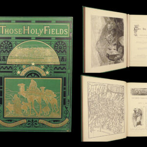 1880 BEAUTIFUL Israel 1ed Illustrated Bible HOLY LAND Palestine Jerusalem Maps