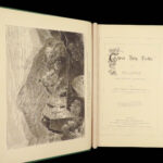 1880 BEAUTIFUL Israel 1ed Illustrated Bible HOLY LAND Palestine Jerusalem Maps