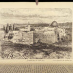1880 BEAUTIFUL Israel 1ed Illustrated Bible HOLY LAND Palestine Jerusalem Maps