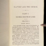 1853 SLAVERY 1ed Church Abolitionist William Hosmer Christian Slave Abolition