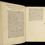 1517 Ausonius Epigrams Aldus Manutius ALDINE PRESS Latin Poetry Venice Humanism