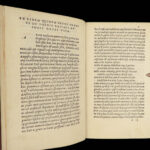 1517 Ausonius Epigrams Aldus Manutius ALDINE PRESS Latin Poetry Venice Humanism