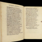 1517 Ausonius Epigrams Aldus Manutius ALDINE PRESS Latin Poetry Venice Humanism