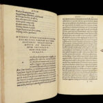 1517 Ausonius Epigrams Aldus Manutius ALDINE PRESS Latin Poetry Venice Humanism