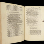 1517 Ausonius Epigrams Aldus Manutius ALDINE PRESS Latin Poetry Venice Humanism