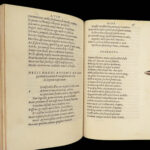 1517 Ausonius Epigrams Aldus Manutius ALDINE PRESS Latin Poetry Venice Humanism