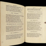 1517 Ausonius Epigrams Aldus Manutius ALDINE PRESS Latin Poetry Venice Humanism
