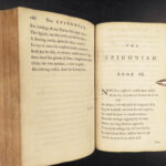1757 Epigoniad 1ed Scottish Wilkie Greek Mythology Argos Edinburgh Scotland