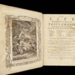 1771 Life of Jesus Christ Bible ART Miracles Jerusalem Holy Land Fleetwood