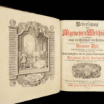 1753 ROME & Constantinople MAPS Marcus Aurelius Hagia Sophia Roman Architecture