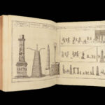 1753 ROME & Constantinople MAPS Marcus Aurelius Hagia Sophia Roman Architecture