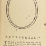 1770 PLUTARCH Parallel Lives ENGLISH Pyrrhus Aristides Cato Dryden 8v SET Illust