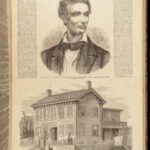 1860 Abe Lincoln No Beard! WARS Naples Revolution Illustrated London News RARE