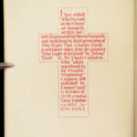 1911 EXQUISITE 1ed ILLUMINATED Jesus Bible Sermon on the Mount Bible SANGORSKI
