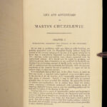 1844 Charles Dickens 1st Martin Chuzzlewit English Literature Satire Illustrated