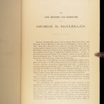 1887 Civil War 1st ed George McClellan Own Story Union General Slavery Lincoln