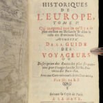 1693 VOYAGES 1ed Europe France Italy Spain England RUSSIA Germany MAPS 7v