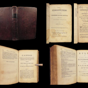 1793 Dutch Reformed Church Constitution America New York Netherlands Heidelberg