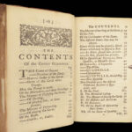1754 GAMES Compleat Gamester Card Games Dice Billiards French Rev PROVENANCE