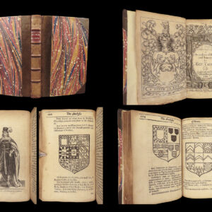 1660 HERALDRY Honor Redivivus English Kings KNIGHTS Britain Loyalist Cromwell