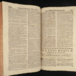 1737 Medicine & Surgery Lazare Riviere + Weinhart Anatomy Pathology HUGE FOLIO