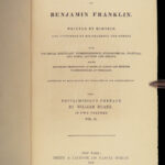 1859 Benjamin Franklin Autobiography Essays Marriage Slavery Chess Economics 2v