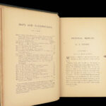 1885 Civil War Memoirs 1ed Union General Ulysses S. GRANT Illustrated MAPS 2v
