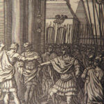 1659 Lucan PHARSALIA Julius Caesar Civil War Pompey Rome French Illustrated MAP