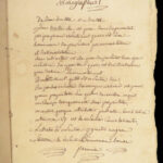 1784 Handwritten Latin Manuscript 100+pages Philosophy Metaphysics Tabula Rasa