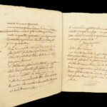1784 Handwritten Latin Manuscript 100+pages Philosophy Metaphysics Tabula Rasa