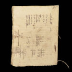 1784 Handwritten Latin Manuscript 100+pages Philosophy Metaphysics Tabula Rasa