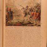 1792 American Revolution 1ed Portraits des Grands Hommes French Color Printing  Franklin, Washington, French Revolution 136 Plates!