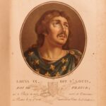 1792 American Revolution 1ed Portraits des Grands Hommes French Color Printing  Franklin, Washington, French Revolution 136 Plates!