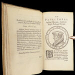 1642 Erasmus of Rotterdam 1ed Letters Beatus Rhenanus & Bilibaldo Dutch Humanism