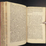 1658 LOGIC Cartesian Philosophy Truth Clauberg Elzevier Amsterdam Descartes