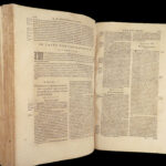 1626 BIBLE Commentary 1ed Adam Contzen on New Testament GOSPELS Vellum Folio