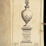 1743 Architecture ENGLISH Inigo Jones Illustrated ART Columns Chimneys WARE
