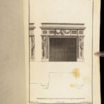 1743 Architecture ENGLISH Inigo Jones Illustrated ART Columns Chimneys WARE