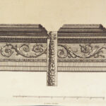 1743 Architecture ENGLISH Inigo Jones Illustrated ART Columns Chimneys WARE