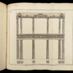 1743 Architecture ENGLISH Inigo Jones Illustrated ART Columns Chimneys WARE