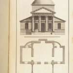 1743 Architecture ENGLISH Inigo Jones Illustrated ART Columns Chimneys WARE