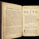 1691 PURITAN 1st ed William Bates Four Last Things HEAVEN vs HELL Death Bible