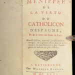 1696 Menippean Satire Catholic LEAGUE Spain France Religion Wars Elzevier