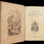 1857 American INDIANS Sioux Wild West Exploration George Catlin Tribe Vocabulary