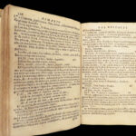 1698 Italian Ruscelli Rimario Ariosto Dante Boccaccio Poems Rhyming Dictionary