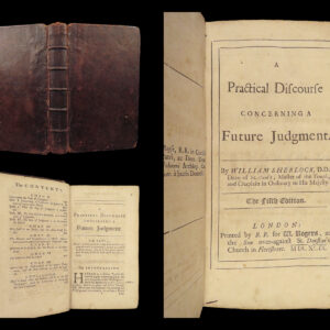 1699 William Sherlock on Future Judgment Heaven Hell Bible Puritan vs Catholic