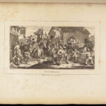 1808 William Hogarth ART Illustrated Political Hudibras Rakes Progress 2v SET